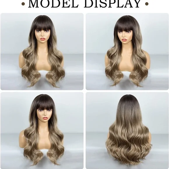 Dark Ashy Blonde Ombre wig - Picture 6 of 6